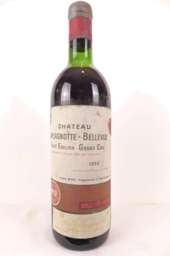 photo 1966 Saint-Émilion Château Laplagnotte-Bellevue Grand Cru Rouge Bordeaux