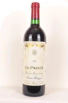 photo 1985 Saint-Émilion le Parvis Baron Philippe de Rothschild Rouge Bordeaux