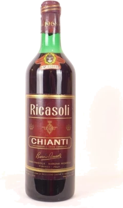 photo 1968 Chianti Ricasoli Rouge Toscane Italie