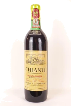 photo 1970 Chianti Fattoriailturco Montagnana Val di Pesa Rouge Toscane Italie