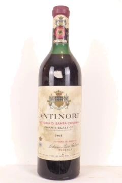photo 1964 Chianti Classico Antinori Rouge Toscane Italie