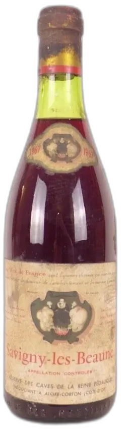 photo 1967 Savigny les Beaune Reine Pédauque Rouge Bourgogne