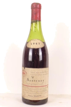photo 1967 Santenay Delamotte Capsule Abîmée) Rouge Bourgogne