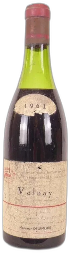 photos du vin 1961 Volnay Delamotte Rouge Bourgogne