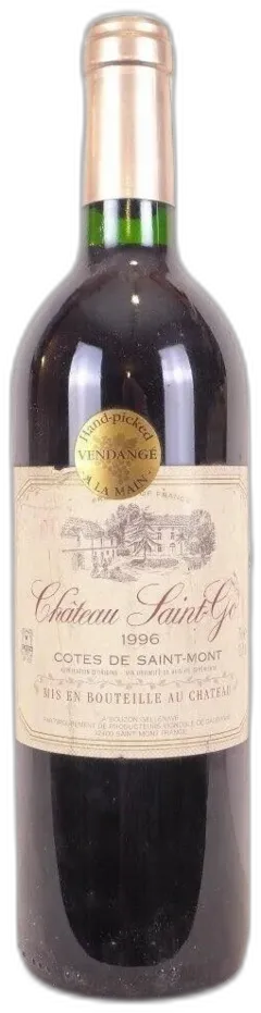 photo 1996 Côtes de Saint-Mont Château Saint-go Rouge Sud-Ouest