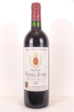 photo 1996 Saint-Émilion Château Pontet-Fumet Grand Cru Rouge Bordeaux