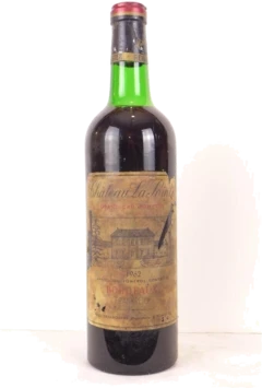 photo 1962 Pomerol Château la Pointe Rouge Bordeaux