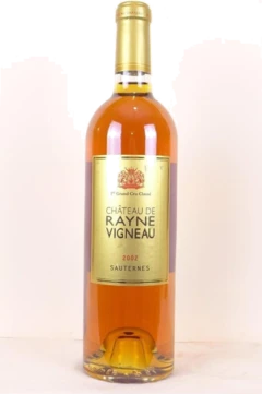 photo 2002 Sauternes Château de Rayne Vigneau Grand Cru Classé Liquoreux Bordeaux