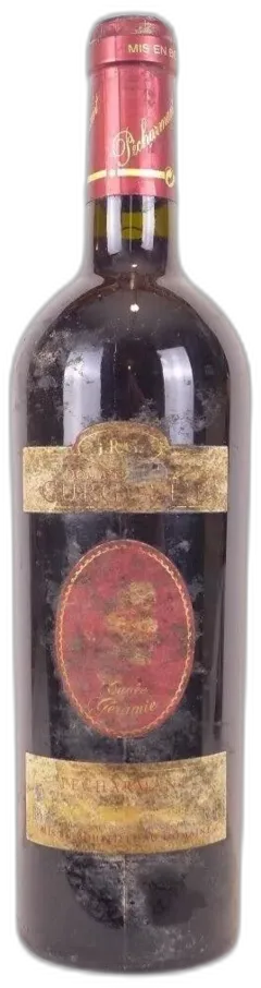 photo 2008 Pécharmant Domaine de la Curguetie Cuvée Géramie Étiquette Très Tâchée) Rouge Sud-Ouest
