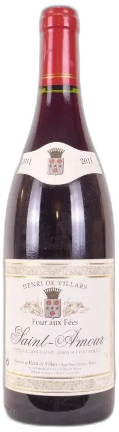 photo 2011 Saint-Amour Henri de Villars Four Aux Fées Rouge Beaujolais