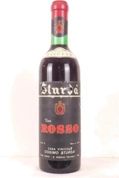 photo 1965 Brindisi Cosimo Sturda Riserva Rouge Pouilles Italie