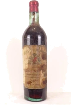 photo 1955 Saint-Émilion Château Saint-Pey Rouge Bordeaux