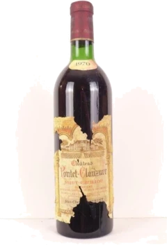 photo 1970 Saint-Émilion Château Pontet-Clauzure Grand Cru Étiquette Très Abîmée) Rouge Bordeaux