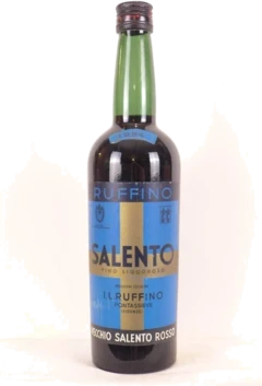 photo 1954 Salento Ruffino Vecchio Rosso Liquoroso vd Rouge Puglia Italie