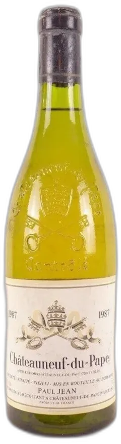 photo 1987 Châteauneuf du Pape Paul Jean Blanc Rhône