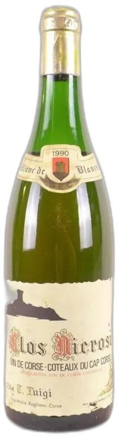 photo 1990 Coteaux de Cap Corse Clos Nicrosi Blanc Corse