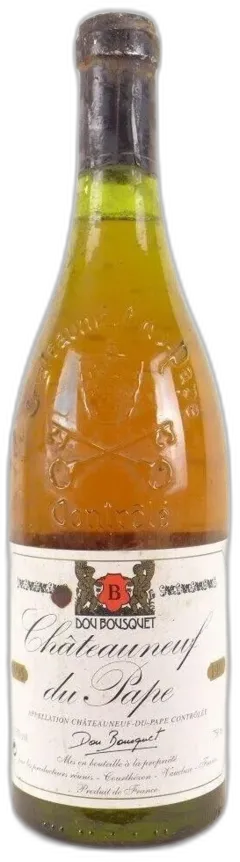 photo 1995 Châteauneuf du Pape Dou Bousquet Blanc Rhône