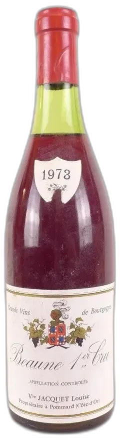 photo du vin 1973 Beaune Veuve Louis Jacquet Premier Cru Rouge Bourgogne