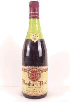 photo 1977 Moulin à Vent Régis Brillard Niveau Bas) Rouge Beaujolais