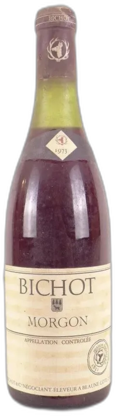 photo 1973 Morgon Albert Bichot Capsule Abîmée) Rouge Beaujolais