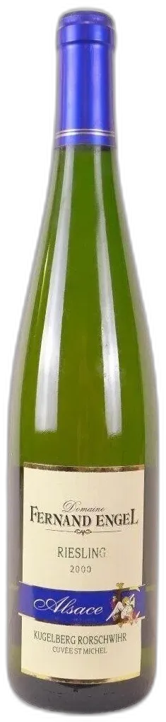 photo 2000 Riesling Fernand Engel Kugelberg Rorschwihr Cuvée Saint-Michel Blanc Alsace