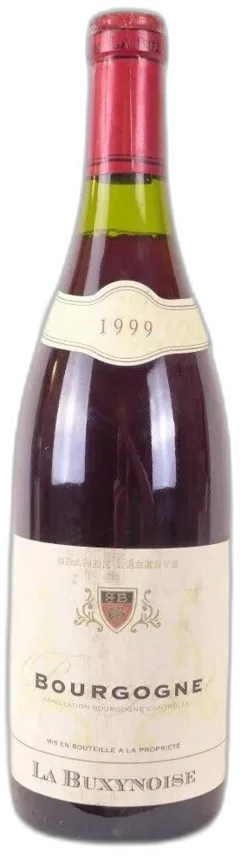photo 1999 Bourgogne Cave Vignerons Buxy la Buxynoise Rouge Bourgogne