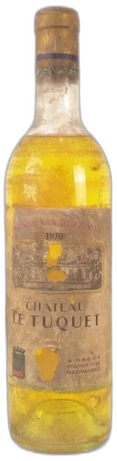 photo 1970 Graves Château le Tuquet Blanc Bordeaux