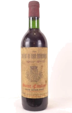 photo 1966 Saint-Émilion Château la Tour Puyblanquet Rouge Bordeaux