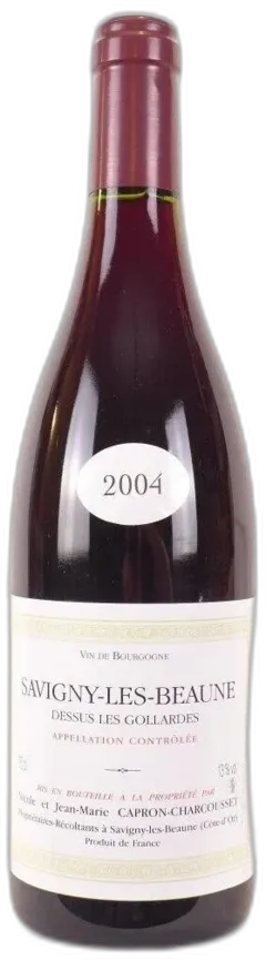 photo 2004 Savigny les Beaune Capron-Charcousset Dessus les Golaardes Rouge Bourgogne