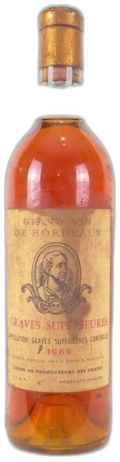photo 1969 Graves Supérieures Union des Producteurs Liquoreux Bordeaux