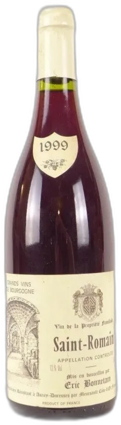 vue du vin 1999 Saint-Romain Éric Bonnetain Rouge Bourgogne