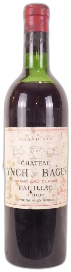 photo 1964 Pauillac Château Lynch-Bages Grand Cru Classé Rouge Bordeaux