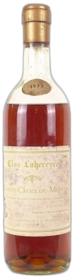 photo 1972 Sainte-Croix du Mont Clos Lahereyre b2 Liquoreux Bordeaux