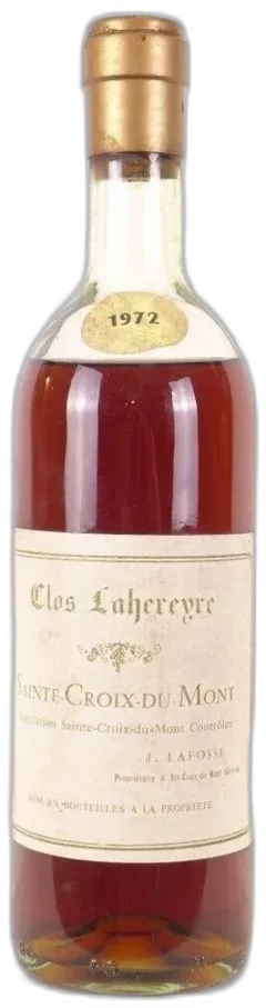 photo 1972 Sainte-Croix du Mont Clos Lahereyre b1 Liquoreux Bordeaux