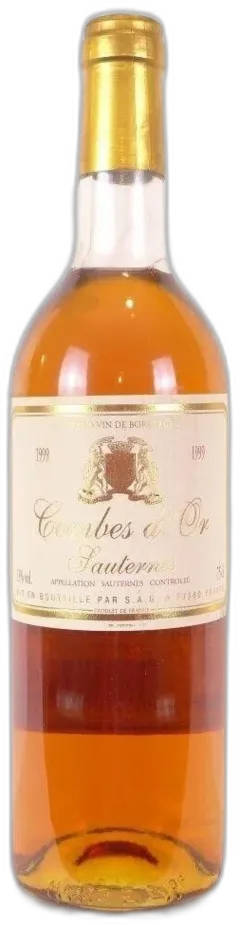 photo 1999 Sauternes Combes d’or Liquoreux Bordeaux