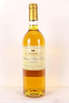 photo 1999 Loupiac Château Haut Giron Liquoreux Bordeaux