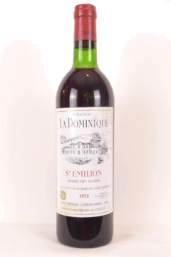 photo 1973 Saint-Émilion Château la Dominique Grand Cru Classé Rouge Bordeaux