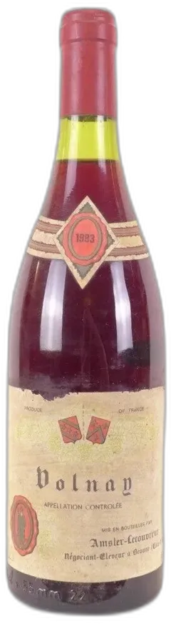 photos du vin 1983 Volnay Amsler-Lecouvreur Rouge Bourgogne