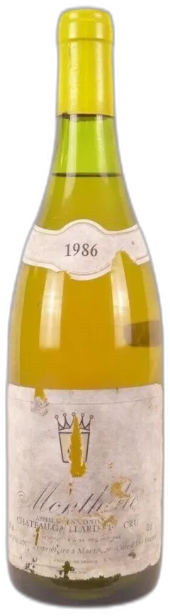 photo 1986 Monthélie Jean Parent Premier Cru Château-Gaillard Blanc Bourgogne