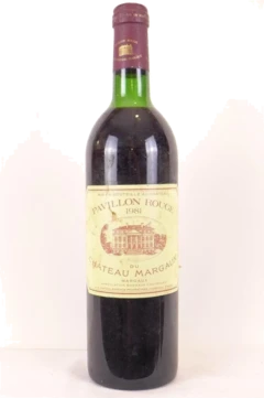 photo 1981 Margaux Pavillon Rouge du Château Margaux Rouge Bordeaux