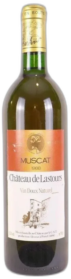 photo 1988 Muscat Château de Lastours Vin Doux Naturel vd Blanc Languedoc