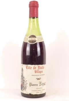 photo 1964 Côte de Nuits Villages Pierre Léger Rouge Bourgogne