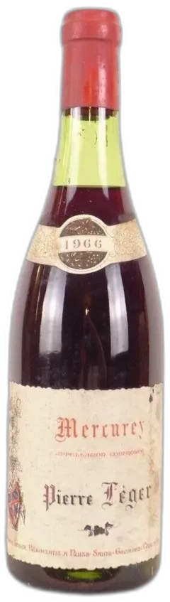 photo 1966 Mercurey Pierre Léger b1 Rouge Bourgogne