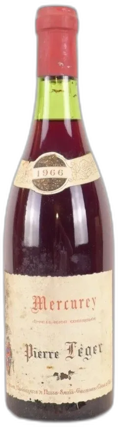 photo 1966 Mercurey Pierre Léger Rouge Bourgogne