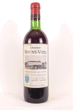 photo 1973 Fronsac Château Mayne-Vieil Rouge Bordeaux