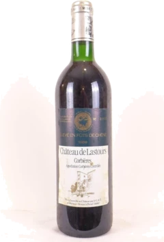 photo 1989 Corbières Château de Lastours Fut de Chêne Rouge Languedoc