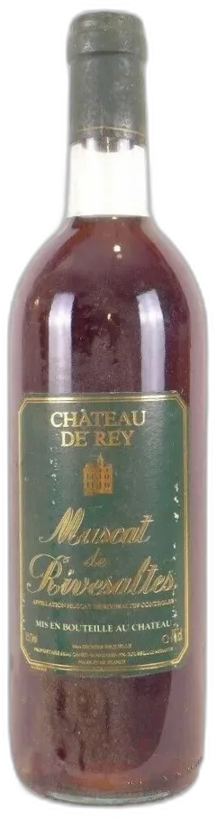 photo Années 80 Muscat de Rivesaltes Château de Rey Non Millésimé Années 1980 à 1990 vd Blanc Roussillon