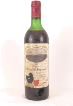 photo 1978 Saint-Estèphe Clos de Ferrand Étiquette et Capsule Abîmées) Rouge Bordeaux