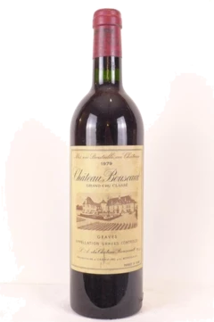 photo 1979 Pessac-Léognan Château Bouscaut Grand Cru Classé Rouge Bordeaux