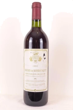 photo 1992 Saint-Émilion Bastard de Monbousquet Grand Cru Rouge Bordeaux